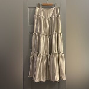 Golden Free People Skirt